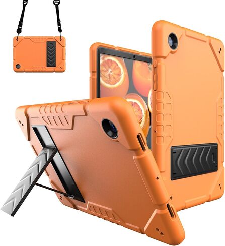 Samsung Galaxy Tab A8 Cases,Case for Galaxy Tab A8 10.5 inch 2022,Tablet Cases for Kids with 2 Angle Kickstand,Heavy Duty Shockproof Protective Cover with Built-in Stand(SM-X200/X205/X207) in Saudi Arabia
