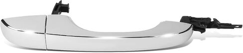 DNA MOTORING OEM-DHO-00619 Rear Left/Right Side Door Pull Handle Compatible with 11-22 Chrysler 300/11-19 Journey, Chrome in Saudi Arabia