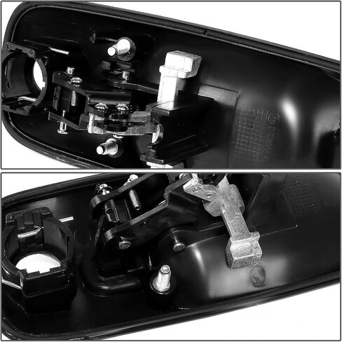 DNA MOTORING OEM-DHO-00619 Rear Left/Right Side Door Pull Handle Compatible with 11-22 Chrysler 300/11-19 Journey, Chrome in Saudi Arabia