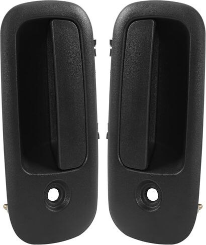 HECASA Outside Door Handle Compatible with 1996-2009 Chevrolet Chevy Express GMC Savana 1500 2500 3500 1996-1999 P30 Replacement for 25942271 25942272 Outer Exterior Van Handle Pair in Saudi Arabia