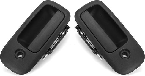 HECASA Outside Door Handle Compatible with 1996-2009 Chevrolet Chevy Express GMC Savana 1500 2500 3500 1996-1999 P30 Replacement for 25942271 25942272 Outer Exterior Van Handle Pair in Saudi Arabia