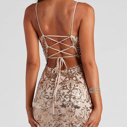 ABAFIP Sequin Homecoming Dresses Teens Women Sparkly Strap Bodycon Cocktail Party Night Mini Prom Dress in Saudi Arabia