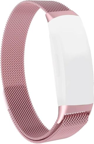 SING F LTD Magnetic Watch Strap Compatible with Fitbit Luxe Fitness Tracker for 5.9-8.6 Inch Wrist Size Metal Mesh Watch Band Stainless Steel Replacement Wristband in Saudi Arabia