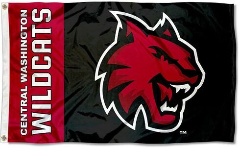 Central Washington Wildcats Flag in Saudi Arabia