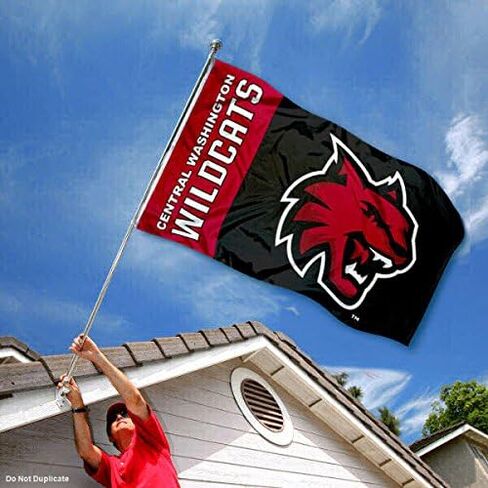 Central Washington Wildcats Flag in Saudi Arabia