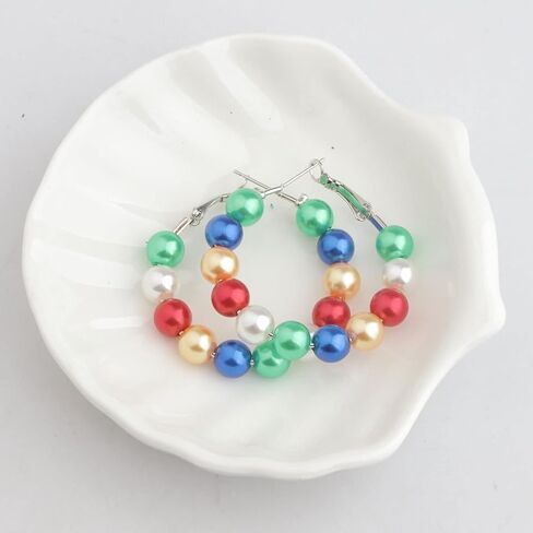 OES Jewelry OES Five Colors Earring OES Sorority Jewelry Sorority Gifts in Saudi Arabia