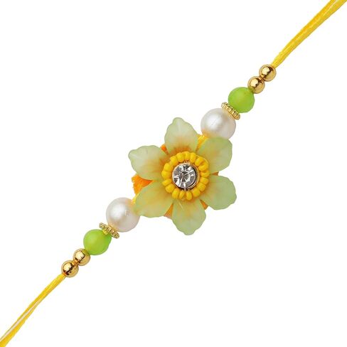 Bhai Dooj Rakhi Lumba set of 2 Rakhi for Brother and Bhabhi Bhaiya Bhai Rakhi Set of 2 Couple Pair Rakhi Dora Thread gift Pack for Diwali gifts Rakhi Bracelet for Veera Brother Sister Festival Rakhi in Saudi Arabia