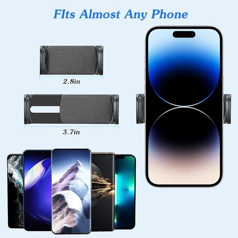 حامل هاتف بحامل ميكروفون، حامل هاتف مرن لحامل الميكروفون، حامل حامل ميكروفون iPhone قابل للتعديل، حامل هاتف بحامل الموسيقى، متوافق مع iPhone Android، لهاتف iPhone14 13 12 MAX Pro Samsung in Kuwait