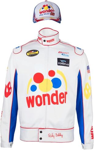 Ricky Bobby Racing Costume with Hat Racing Driver Jacket in Saudi Arabia
