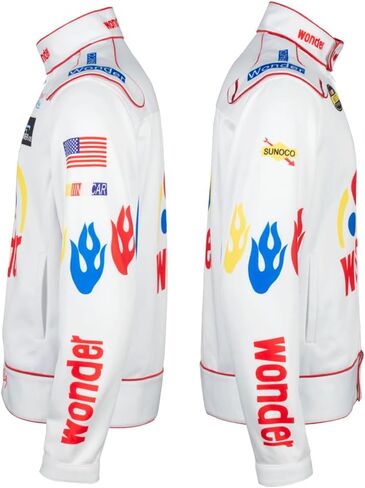Ricky Bobby Racing Costume with Hat Racing Driver Jacket in Saudi Arabia