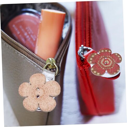 أزرار خشبية مزهرة - عتيقة - زر زهرة قديم الطراز مطلي يدويًا لإكسسوارات الملابس التي يمكنك صنعها بنفسك - الخياطة - الصناعة اليدوية - زر ملابس خشبي بفتحتين للحقائب - السراويل - الأحذية - in Kuwait