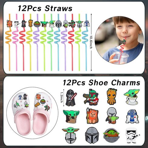 لوازم حفلات أعياد ميلاد الأطفال تتضمن هدايا الحفلات الكرتونية 12 قطعة من الطوابع، 12 قطعة من المصاصات، 12 قطعة من إكسسوارات الأحذية، 12 قطعة من دبابيس الأزرار، 12 قطعة من أساور السيليكون، 12 قطعة منفوخة، 12 قطعة من أكياس الهدايا، 50 قطعة من الملصقات in Kuwait