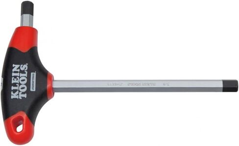 Klein Tools JTH610E T-Handle Hex Key Set, SAE Inch Sizes Allen Wrench Set with 6-Inch Blades, Stand Included, 10-Piece in Saudi Arabia
