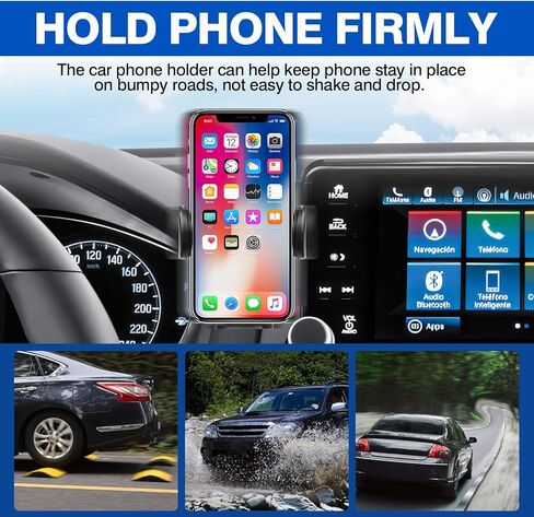 حامل هاتف السيارة Autorder لـ 2018 2019 2020 2021 2022 Honda Accord Accessories 8 بوصة حامل الهاتف الخلوي مع منظم لوحة القيادة بدون استخدام اليدين دوران 360 درجة in Saudi Arabia