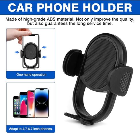 حامل هاتف السيارة Autorder لـ 2018 2019 2020 2021 2022 Honda Accord Accessories 8 بوصة حامل الهاتف الخلوي مع منظم لوحة القيادة بدون استخدام اليدين دوران 360 درجة in Saudi Arabia