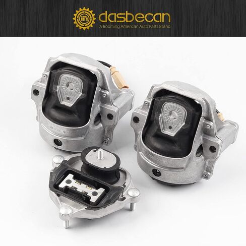 Dasbecan Engine Motor Trans Mount Set 3PCS Compatible with Audi A4 A5 A4 Quattro A5 Quattro 2008-2017 Replaces# 8K0199381C 8K0199381JN 8K0199381JP 8K0199381KN 8K0199381KP in Saudi Arabia