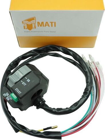 M MATI Left Handlebar Start Stop Override Headlight Switch for Polaris ATV Sport 400L 1996-1998 Trail Blazer 250 1996-1998 4110192 in Saudi Arabia