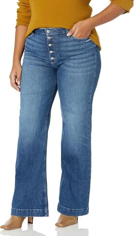 PAIGE Women's Leenah 32in Exposed Button Fly in Saudi Arabia