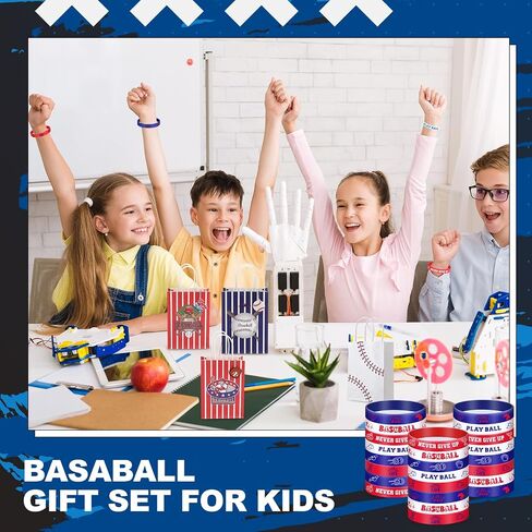 ShinyRelief 72 Pcs Basketball Party Favors Set Includes 24 Paper Gift Bags 24 Silicone Wristbands 24 Sports Stress Balls Goodie Bag Fillers Gifts for Sports Themed Birthday Party Supplies in Kuwait
