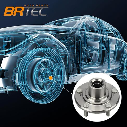 BRTEC 44600-TA0-A00 Front Left/Right Wheel Hub for Honda 2008-2012 Accord 2012-2015 Crosstour/2010-11 Crosstour, for Acure 2009-14 TSX 930-006 5lugs in Saudi Arabia