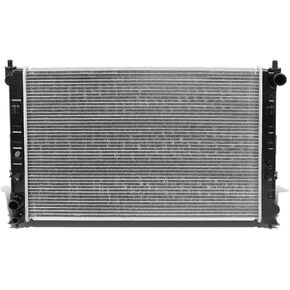 DNA Motoring OEM-RA-1061 OE Style استبدال مشعاع تبريد الألومنيوم متوافق مع 94 Mazda B3000 / 85-94 Ranger / 91-94 Explorer AT، 18 بوصة عرض × 18-3/8 بوصة ارتفاع × 1 بوصة عمق، 1-1/2 بوصة مدخل، مخرج 1-1/2 بوصة