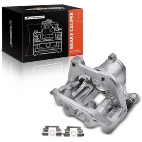 A-Premium Disc Brake Caliper Assembly with Bracket Compatible with Select BMW Models - 528i 2011-2016, 528i xDrive, 535d, 535d xDrive, 535i, 535i xDrive, ActiveHybrid 5 - Rear Left Driver Side