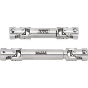INJORA Stainless Steel Center Drive Shafts for Redcat Ascent-18 1/18 RC Crawler