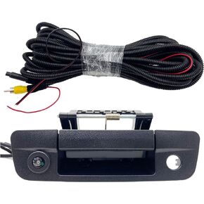 68044904AG Backup Camera Tailgate Handle with Rear View Parking Camera Compatible for Select Dodge and Ram Model - 2012-2018 Ram 1500,2011-2018 Ram 2500/3500 - Textured Black