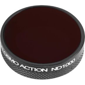 ND Filter, ND 4/8/16/32/64/400/1000 Lens Optical Glass HD Protective Filter, for Osmo Action Camera (ND1000)