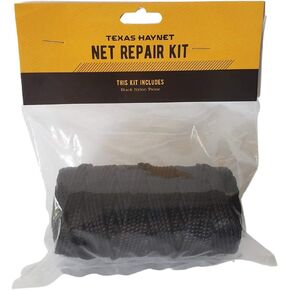 Net Repair Kit - Nylon Twine to Fix Your Round Bale or Regular Hay Nets - Made in The USA - Includes 1/4 lb Tube of Black Nylon Twine