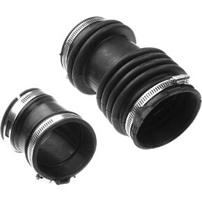 A-Premium Engine Air Intake Hose Tube W/Clamps [fits DOHC, 6Cyl 3.5L] Compatible with Infiniti FX35 2003-2008, Base Sport Utility 4-Door, Replace# 16576CG000, 16576-CG000