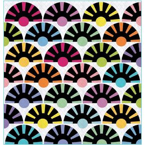 Love Sew True Fabrics Quilt Kit - Sophisticated Solids - Sunbeam (42" x 42")