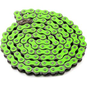 Grom Chain,420 Chain,Motorbike Chain,Link Chain Replacement Spare Parts (green) 420 Green Chainlink Chain Drive Motorbik drive chain 420
