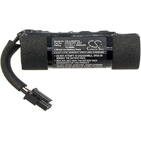Cameron Sino Battery for Logitech UE Boom 2 UE Boom 2 Ultimate, fits 00798-601-8207, Li-ion 3.70V 3400mAh / 12.58Wh