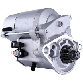 RAREELECTRICAL New Starter Motor Compatible with New Holland Skid Steer Loader by Part Numbers SBA18508-6520 228000-2970 228000-5120 2280002970 2280005120 SBA185086520 18508-6520 185086520