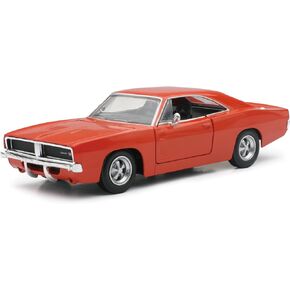 New Ray 1969 Dodge Charger R/T Black Muscle Car Collection 1/25 Diecast Model Car