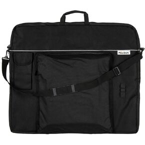 MEEDEN Art Portfolio Case 24" x 29" Waterproof with 6 Pockets, Art Portfolio Bag 600D Oxford, Artist Portfolio Portfolio Folder for Artwork, Canvas, Photography, Poster, Solar Panel, Hold up to 22 Lbs