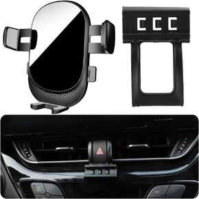 Car Phone Holder for Toyota C-HR Auto Accessories[Special Vehicle Installation，only for 2019-2022 CHR，Non Universal][Auto Lock Hands Free Cell Phone Mount Car fits for iPhone & All Smartphones]