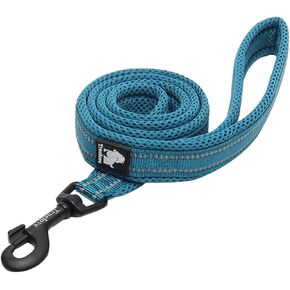 Creation Core Reflective Dog Leash Durable Padded Pet Leash Strap for Puppy Pet Leash Rope, Green 6.5Ft Long 1" Wide