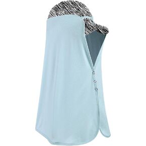 غطاء شبكي للرقبة للحماية من الشمس للجنسين، غطاء مرن ممتد للوجه in Kuwait