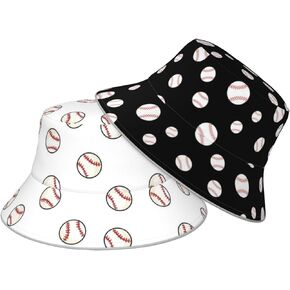 Funny Bucket Hats for Men Women Summer Beach Fisherman Hat Cute Double Sided Wearing Sun Cap Travel Outdoor Hiking