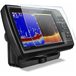 Premium 100% Real Tempered Glass Screen Protector Film For Garmin Striker 7dv/7cv/7sv Fishfinder GPS