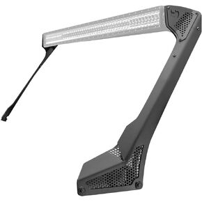 Go Rhino XE Windshield LED Light Frame for 50" LED Light Bar | Mild Steel, Textured Black | 730500T | Fits 2018-2024 Jeep Wrangler JL/JLU; 2020-2024 Jeep Gladiator JT Excludes Mojave Models