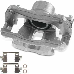 A-Premium Disc Brake Caliper Assembly with Bracket Compatible with Select Acura Models - RDX 2013 2014 2015, V6 3.5L - Front Left Driver Side