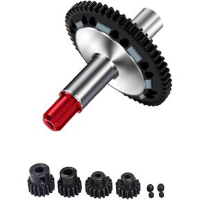 RCAWD 57T Spur Gear 0.8Mod Slipper Set 15t 17t Pinion Gear for Arrma 1/10 Granite Senton Big Rock 3s blx 550 Mega Kraton Outcast 4s 1/8 Typhon 3s Mega Upgrades Part