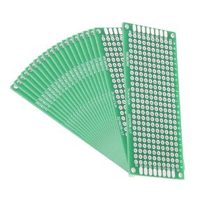 uxcell 20pcs 5x7cm Double Sided PCB Board Universal Printed Circuit Proto Board for DIY Soldering Electronic Projects Practice Test Circuit