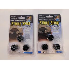 Self-Defense/Counter Attack Tool - 2 PACK (6 SEPERATE SPIKES)