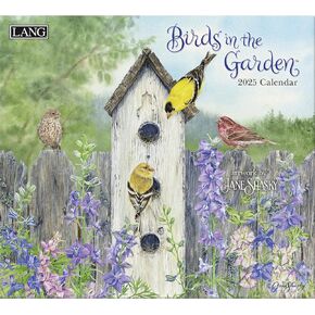 LANG Birds in The Garden 2025 Wall Calendar (25991001895)