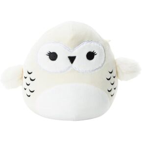 Squishmallows 6.5"" Harry Potter Hedwig, White