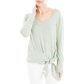 Max Studio Women's Tie Front Sweater